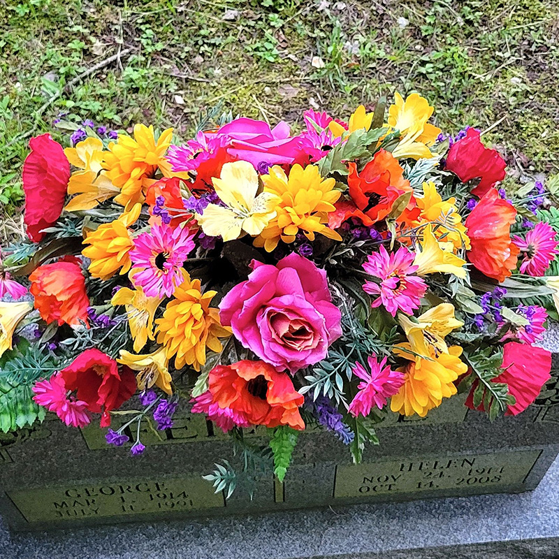 Custom Memorial Faux Saddle